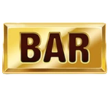 Klassiek BAR symbool op de rollen van Fire Joker fruitautomaat