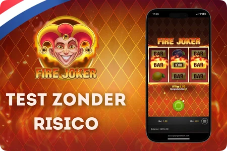 Fire Joker demo spelen voor echt geld inzet voordelen