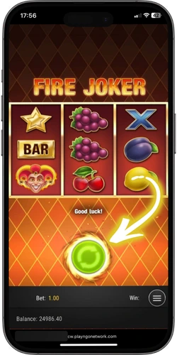 Fire Joker demo versneld spelen met FAST PLAY en HYPER SPIN