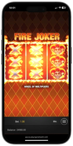 Fire Joker gratis spelen twee kolommen kruisen en joker wild
