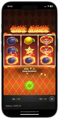Fire Joker slot demo drie pruimen winnende onderste lijn