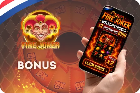 Bonus voor mobiele spelers Fire Joker